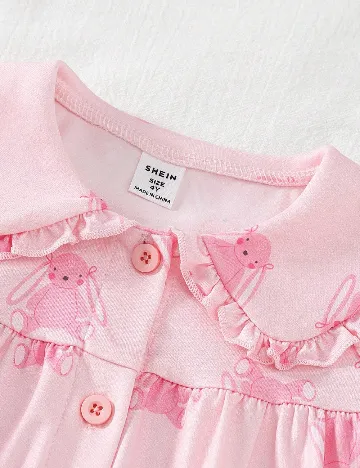 Pijama Shein Kids, roz