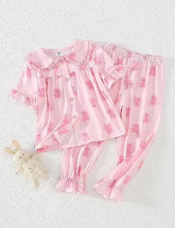 Pijama Shein Kids, roz