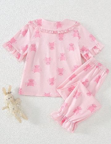 Pijama Shein Kids, roz