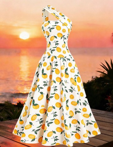 Rochie lunga SHEIN, mix culori