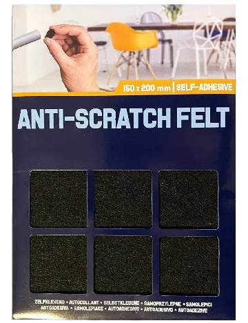 Pasla de protectie autoadeziva ACTION, negru