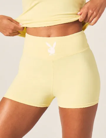 Colanti scurti Missguided, galben