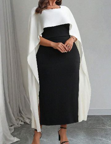 Rochie lunga SHEIN CURVE, negru