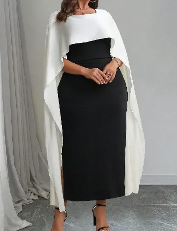 Rochie lunga SHEIN CURVE, negru