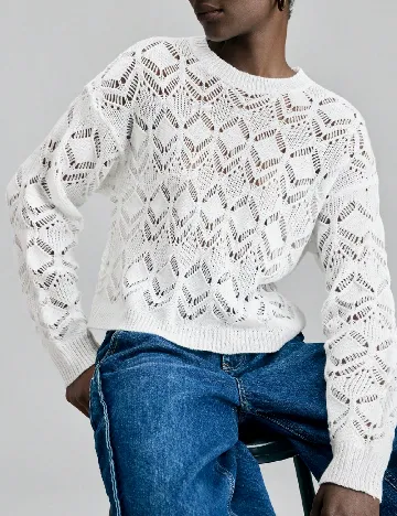 Bluza SHEIN, alb