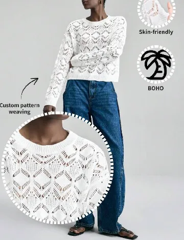 Bluza SHEIN, alb