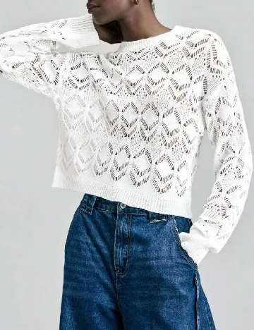 Bluza SHEIN, alb