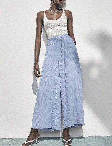 Pantaloni SHEIN, albastru