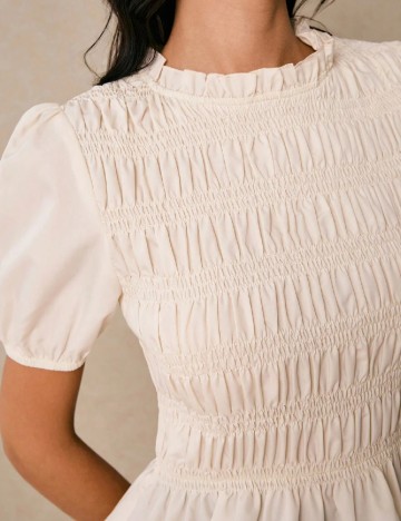 Bluza Poeselle, crem