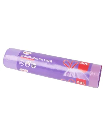 Saci menajeri 30L parfum lavanda, 15 bucati Dumil, mov