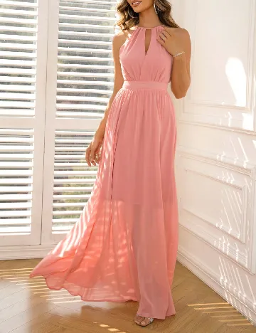 Rochie lunga SHEIN, roz