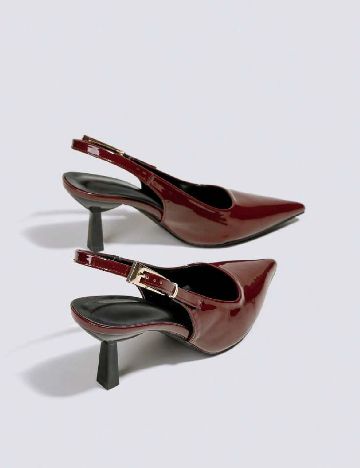 Pantofi SHEIN, visiniu