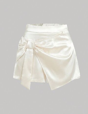 Pantaloni scurti SHEIN, ecru