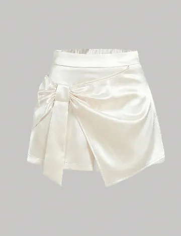 Pantaloni scurti SHEIN, ecru