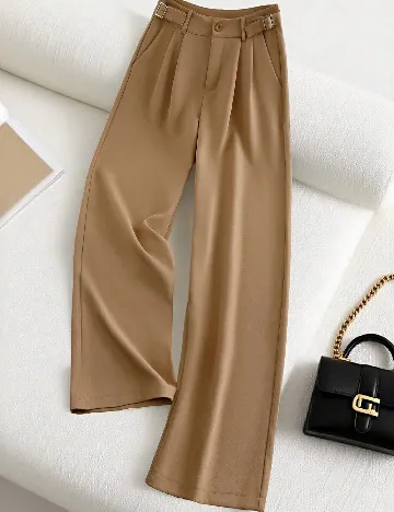 Pantaloni SHEIN, maro