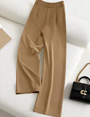 Pantaloni SHEIN, maro