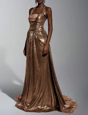Rochie lunga SHEIN, maro