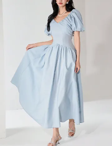 Rochie medie SHEIN, albastru