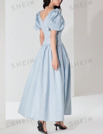 Rochie medie SHEIN, albastru