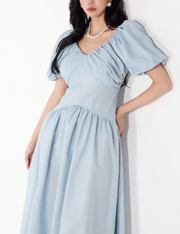 Rochie medie SHEIN, albastru