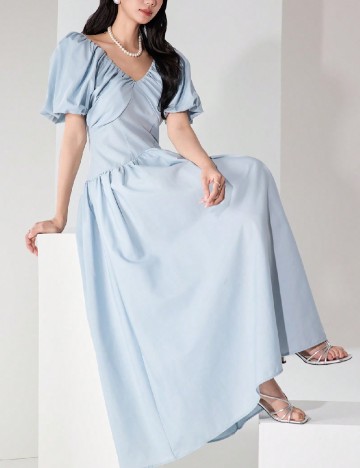 Rochie medie SHEIN, albastru