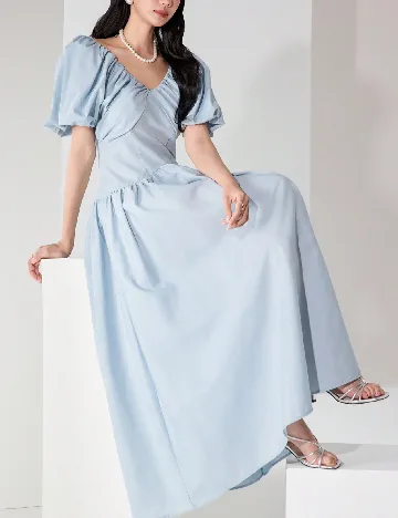 Rochie medie SHEIN, albastru