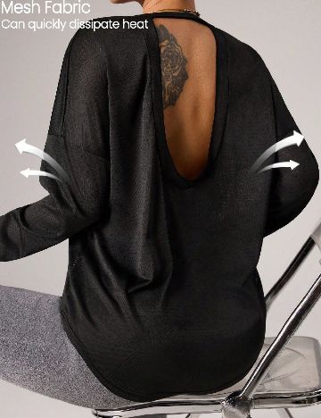 Bluza SHEIN, negru