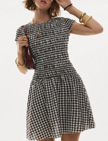 Rochie scurta SHEIN, maro