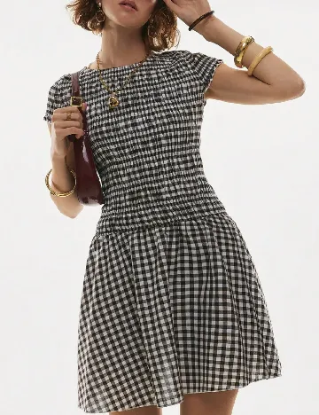 Rochie scurta SHEIN, maro