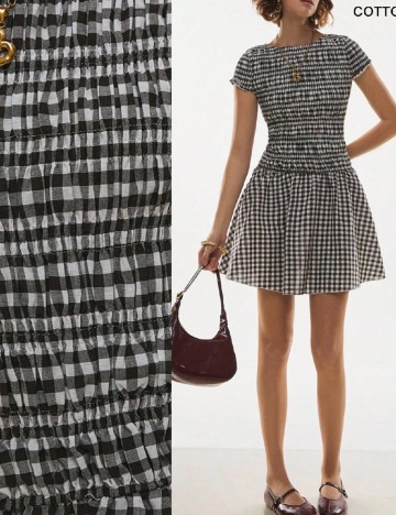 Rochie scurta SHEIN, maro