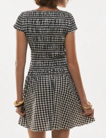 Rochie scurta SHEIN, maro