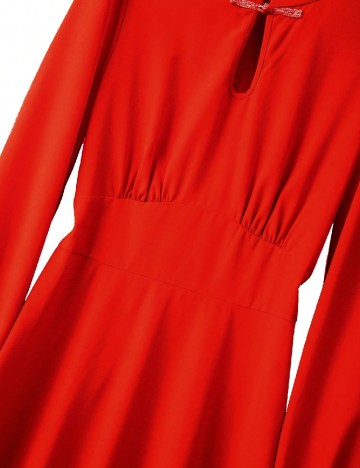 Rochie medie SHEIN, rosu