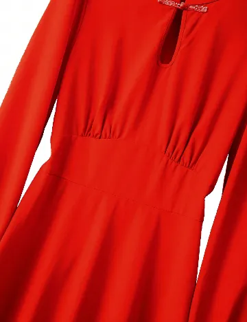 Rochie medie SHEIN, rosu