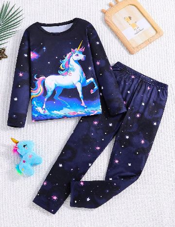 Pijama Shein Kids, mix culori