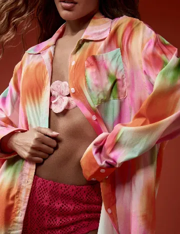 Camasa Oversize Missguided, mix culori