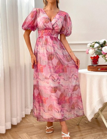 Rochie lunga SHEIN, roz