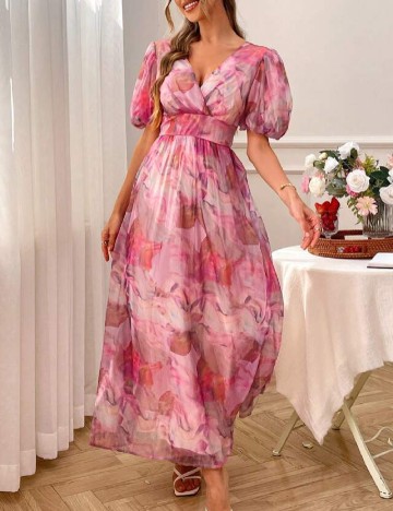 Rochie lunga SHEIN, roz