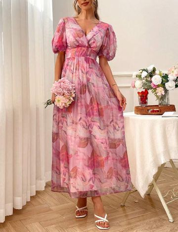 Rochie lunga SHEIN, roz