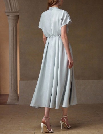 Rochie medie MOTF, albastru