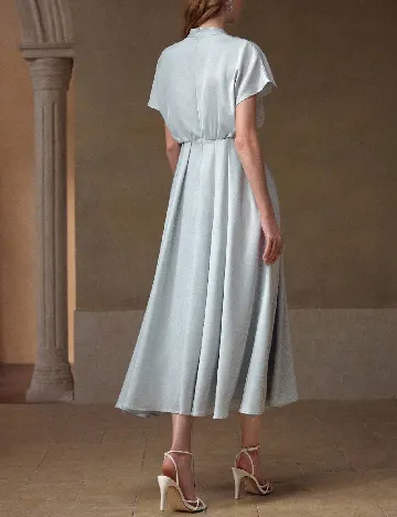 Rochie medie MOTF, albastru