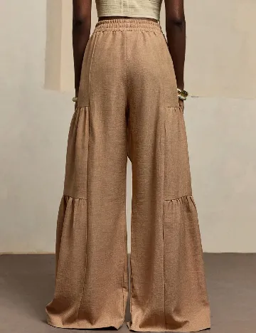 Pantaloni SHEIN, maro