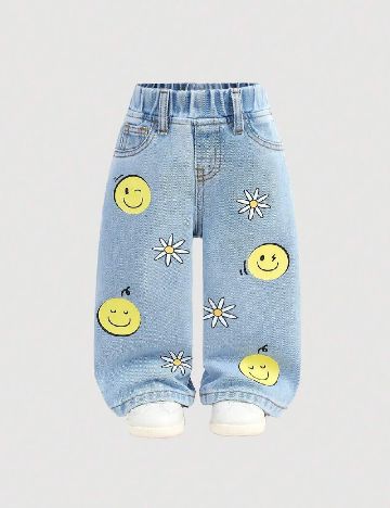 Blugi Shein Kids, albastru