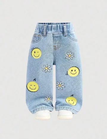 Blugi Shein Kids, albastru