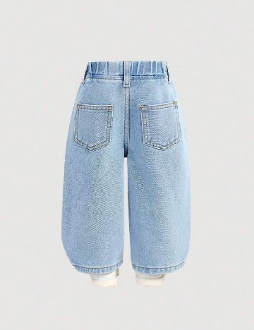 Blugi Shein Kids, albastru