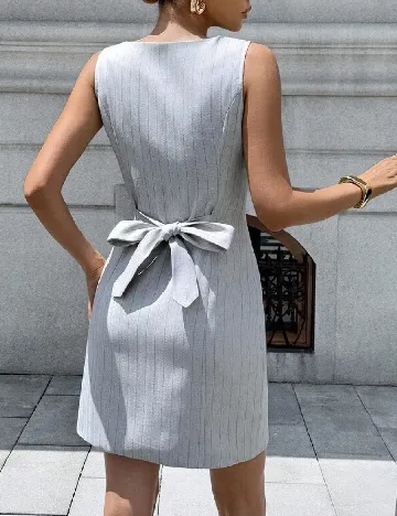 Rochie scurta SHEIN, gri