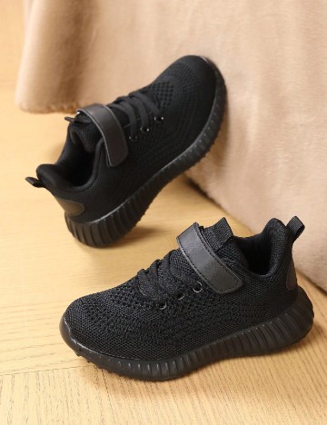 Adidasi Shein Kids, negru