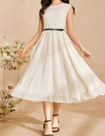 Rochie Shein Kids, ecru