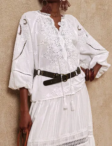 Bluza SHEIN, alb