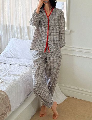 Pijama Dazy, gri