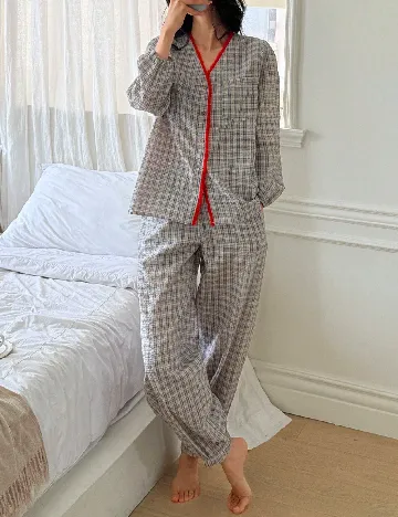 Pijama Dazy, gri
